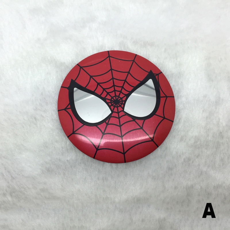สติกเกอร์โลโก้อลูมิเนียมอัลลอยด์-56-5-มม-สําหรับติดตกแต่งล้อรถยนต์-spiderman-จํานวน-4-ชิ้น