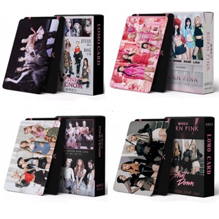 60 ชิ้น / กล่อง BP อัลบั้ม Pink VENOM BORN Pink SHUT DOWN โฟโต้การ์ด Lisa Jennie Jisoo Rose Lomo การ์ด สีดํา สีชมพู Kpop โปสการ์ด พร้อมส่ง YM