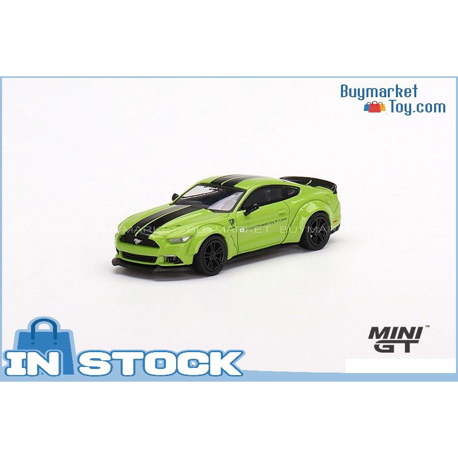 authentic-mini-gt-1-64-รถรุ่น-die-cast-lb-works-ford-mustang-grabber-lhd-lhd