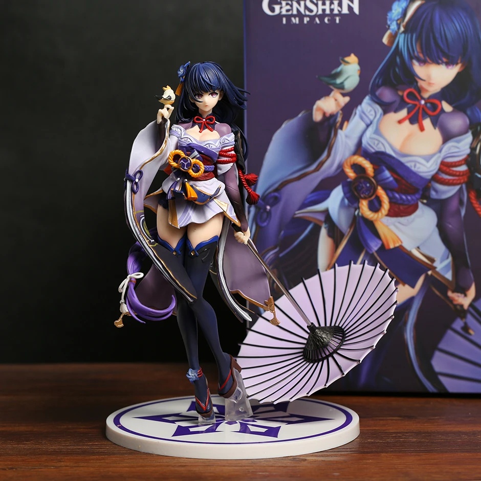 ฟิกเกอร์การ์ตูนอนิเมะ Genshin Impact Beelzebul Raiden Shogun | Shopee ...