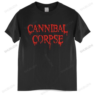 Cotton Tshirt Mens Summer Tops Cannibal Corpse 25 Years T-Shirt Death Metal Band Butchered_01