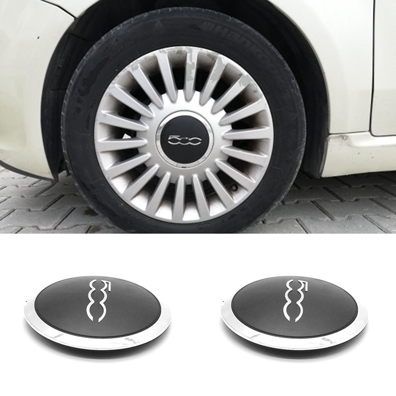 2pcs-hubcap-for-fiat-500-abarth-wheels-centre-hub-caps-dust-cover-silver-51884863