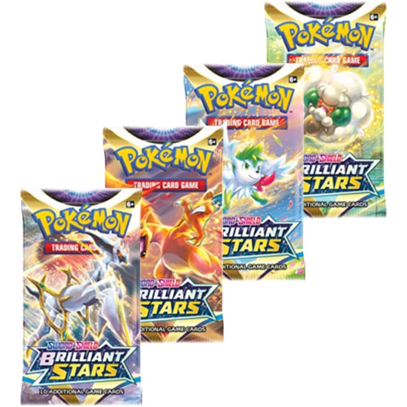 โปเกมอน-pokemon-tcg-brilliant-stars-booster-packs-การ์ดเกม-4-แพ็ค-9-ใบต่อแพ็ค