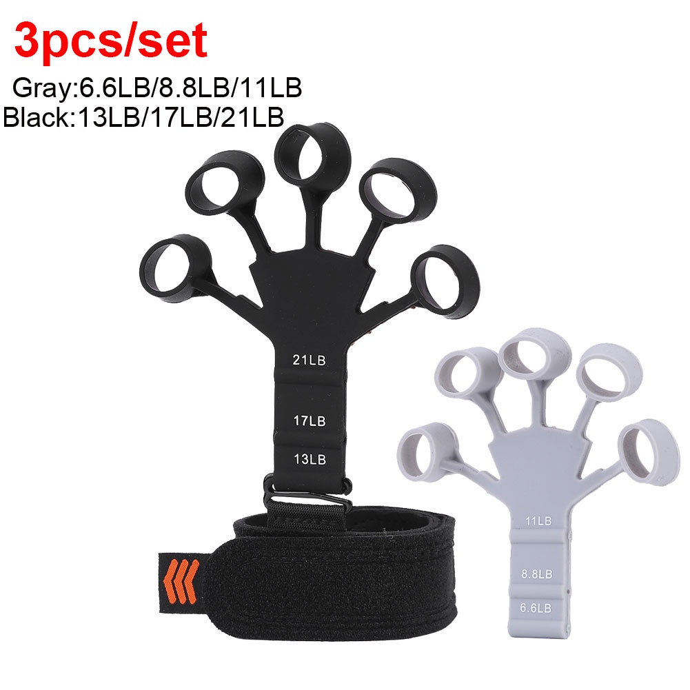กริปเปอร์ซิลิโคน 2 ชิ้น finger gripper พร้อม 6 ระดับ ที่ทนทาน สําหรับ