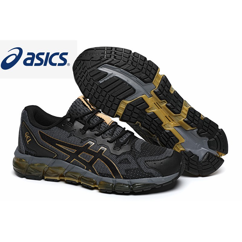 asics-6th-generation-mens-outdoor-sports-cushioning-running-shoes-black-gold