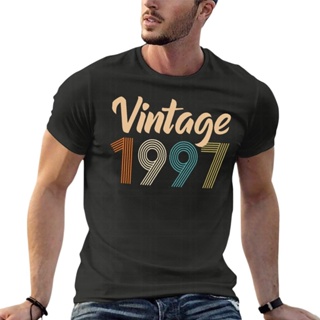 Vintage 1997 Gift FatherS Day T Shirts Mens Clothing Short Sleeve Large Top Tee_03