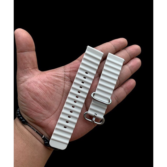Wholesale Elegance Silicone 20 mm Replacement Watch Strap 48-S5452-PI_K0006781 main image 1