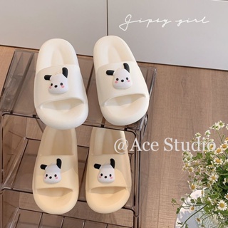 Ace Studio รองเท้าแตะ รองเท้าหัวโต รองเท้าใส่ในบ้าน Comfortable ทันสมัย ทันสมัย พิเศษ B28G05B 37Z230910