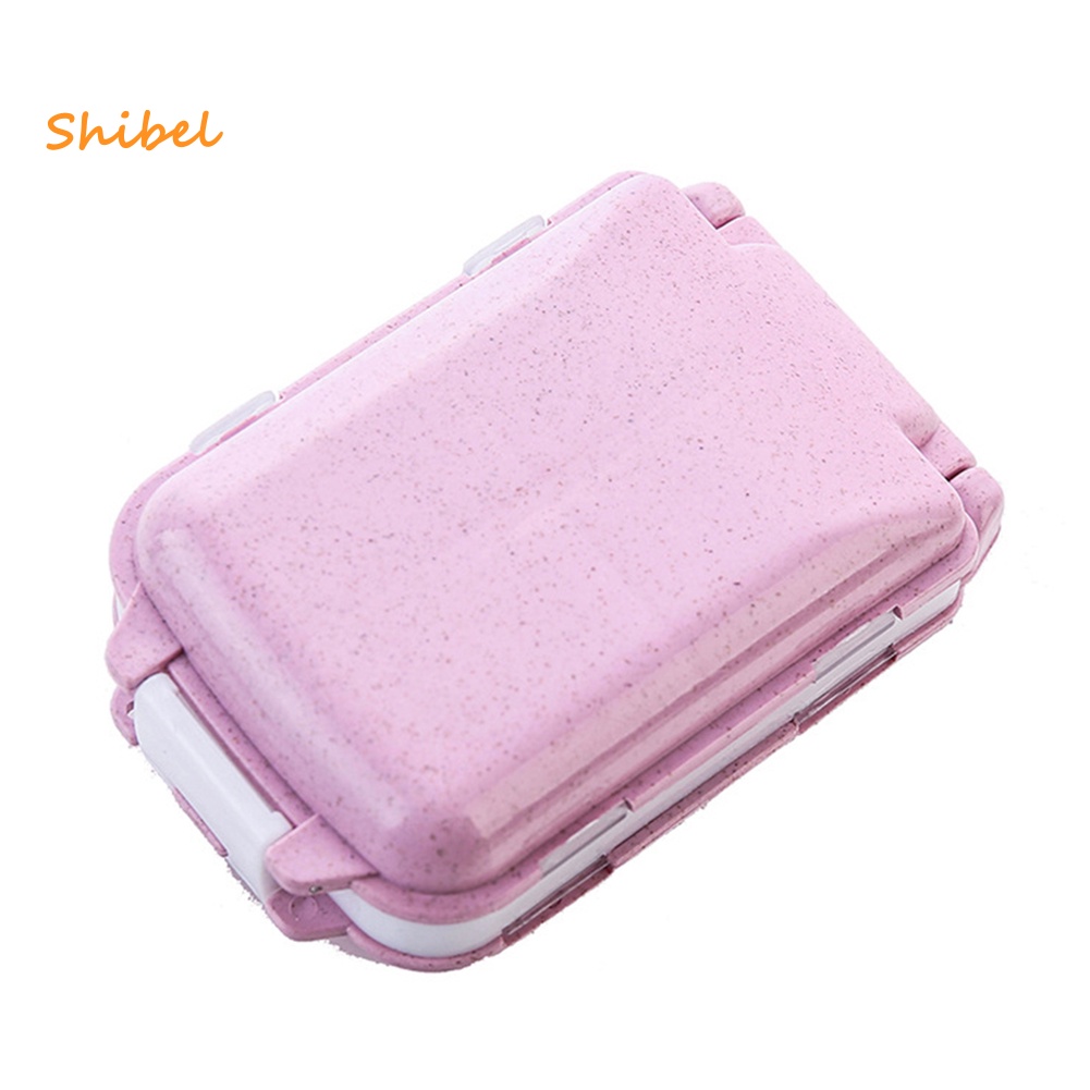 shibel-กล่องเก็บยา-หลอดข้าวสาลี-ขนาดเล็ก-แบบพกพา-สําหรับเดินทาง
