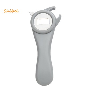 Shibel 4 In 1 ที่เปิดขวดเบียร์ ขวดเครื่องดื่ม พลาสติก อเนกประสงค์ เครื่องมือห้องครัว บาร์