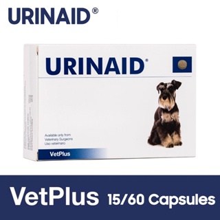 Vetplus Urinaid 15 / 60 อาหารเสริมปัสสาวะ สําหรับสุนัข