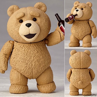 ♈♨❈เท็ดดี้แบร์สไตล์ยามากุจิ TED2 หมีร่วมสาบานราคาถูก ข้อต่อหมีที่เคลื่อนย้ายได้ ตุ๊กตาโมเดลวิ่งด้วยมือ