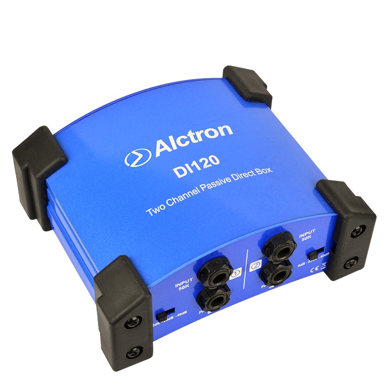 Aldron DI-120 DI กล่องแปลงสัญญาณเสียงสเตอริโอ DI เอฟเฟคเวที | Shopee ...