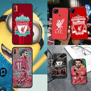 เคสโทรศัพท์มือถือนิ่ม ลายสโมสรฟุตบอล Liverpool สีดํา สําหรับ Redmi Note 10 4G 10 Pro 4G 10 Pro Max 4G 10S 10 5G 10T 5G 10 Pro 5G