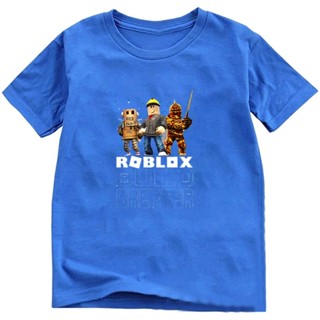 ใหม่ roblox เสื้อยืดสําหรับเด็กผลิตภัณฑ์ที่มีคุณภาพ @mz_04