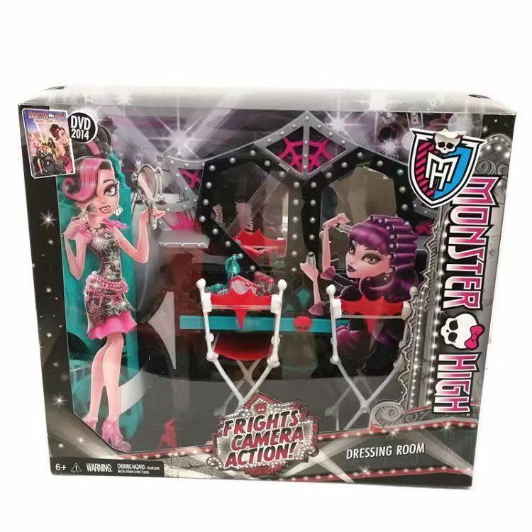 out-of-printed-dragon-girl-mattel-barbie-monster-elf-high-school-accessories-doll-luminous-suit-joint-body-snake-male