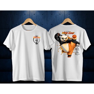 เสื้อยืด พิมพ์ลาย Wing CHUN PANDA KUNGFU PANDA สีขาว สําหรับผู้ชาย ผู้หญิง_01