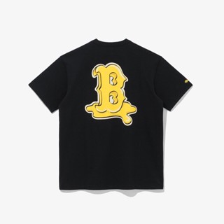  ใหม่เอี่ยมเสื้อยืดแขนสั้น พิมพ์ลาย bts newera mlb  O648