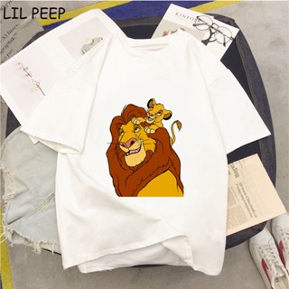 The Lion King Hakuna Matata Summer Fun Childrens Wear 2-14 Years Old Boys And Girls Round Neck Short Sleeve T-shir_01