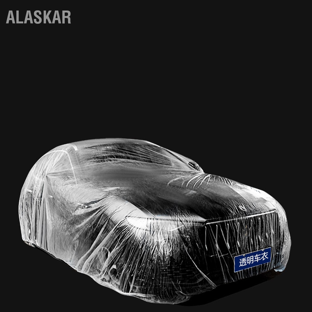 alaskar-universal-รถ-ฝาครอบโปร่งใสกันน้ำกันฝุ่นน้ำหนักเบาป้องกันรังสียูวีบางแบบพกพา-rain-cover-สำหรับ-auto