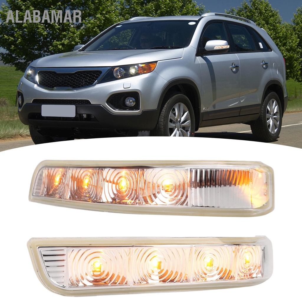 alabamar-กระจกมองข้าง-led-ไฟเลี้ยวเปลี่ยนไฟสัญญาณสำหรับ-kia-sorento-xm-2009-2014