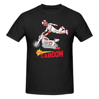 Duke Caboom Disney Toy Story T Shirt O-Neck Cotton Short Sleeve Tshirt_05