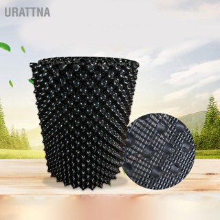 URATTNA Plant Root Controller Drainage Breathable กล่อง Rooter โรงงานสีดำพับได้สำหรับต้นกล้า