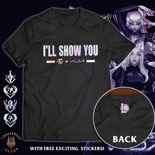 League of Legends - Ill Show You Twice &amp; K/DA Shirt Unisex_03
