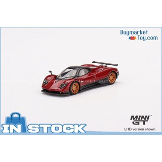 [Authentic] Mini GT 1/64 #382 Pagani Zonda F Rosso Dubai - รถรุ่น RHD