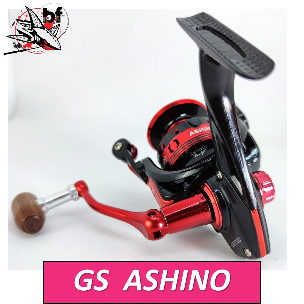 รอกตกปลา-รอกสปิน-ashino-gs-ลูกปีน-5bb-spinning-reel