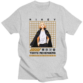 เสื้อยืดแขนสั้น ผ้าฝ้ายแท้ ทรงหลวม พิมพ์ลายการ์ตูน Tokyo Revengers สไตล์ญี่ปุ่น คลาสสิก แฟชั่นฤดูร้อน สําหรับผู้ชาย