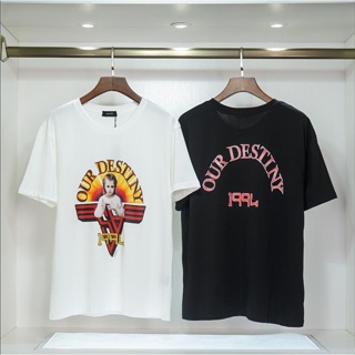 2023 New Mens Letter Printed T-shirts Our Destiny 1994 Classic 100% Cotton Shirt Tee O-neck Short Sleeve T-shirt_03