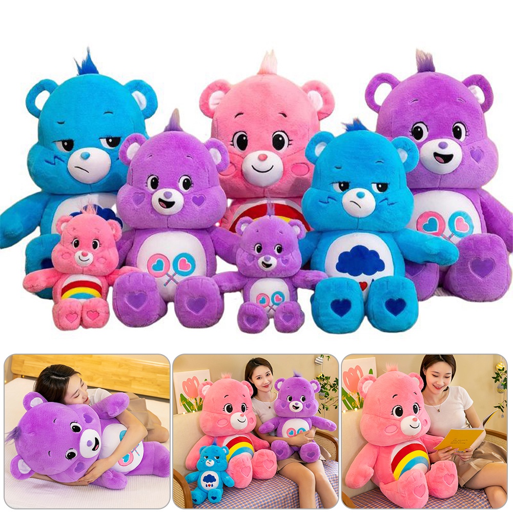 แคร์แบร์-หมีแคร์แบร์ถูก-ตุ๊กตาหมี-แบร์-care-bears-27cm-สายรุ้งหมีตุ๊กตาตุ๊กตานุ่มยัดไส้กระต่ายตุ๊กตาน่ารักการ์ตูนหมีต