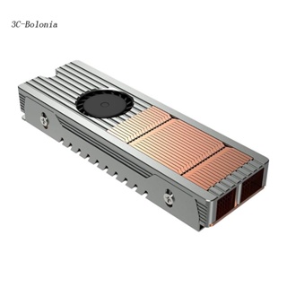 【PC】พัดลมระบายความร้อนฮีทซิงค์โซลิดดิสก์ M2 SSD สําหรับ M.2 PCIE NVME 2280