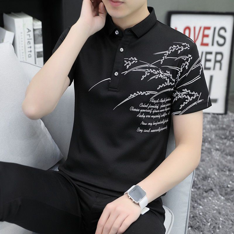 spot-price-is-about-to-rise-polo-shirt-2023-new-mens-ice-silk-short-sleeved-t-shirt-trend-lapel-youth-ice-tee-mens-bottom-shirt-handsome-dad-shirt-for-boys
