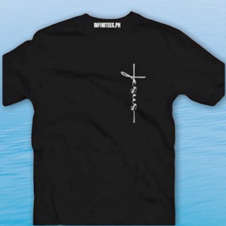 INFINITEES.PH JESUS Oversized Minimalist Aesthetic Statement Shirt/Tshirts/Tees Unisex COD_04