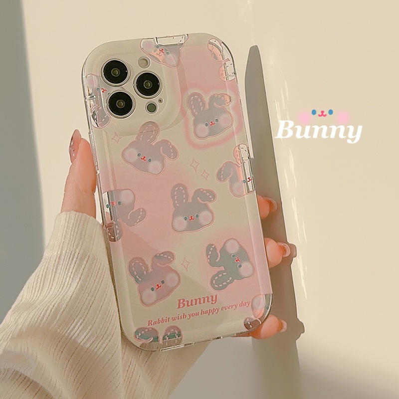 เคสโทรศัพท์มือถือ-กันกระแทก-ลายกระต่าย-สีชมพู-สําหรับ-iphone-11-14-pro-max-13-13-pro-max-14-12-pro-max-11-pro-max-13-pro-14-plus