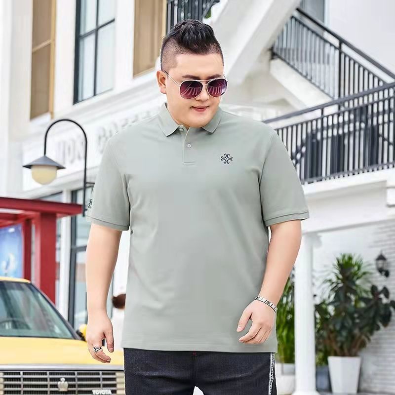 m-8xl-oversized-polo-shirt-mens-handsome-thin-short-sleeved-t-shirt-plus-fat-oversized-fat-mans-heavy-tee-summer-solid-color-polo-short-sleeved-paul-shirt-s