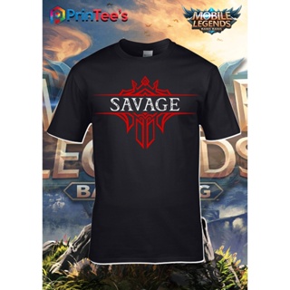 MOBILE LEGENDS SAVAGE LOGO T-SHIRT UNISEX_03