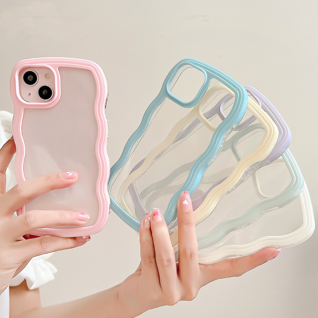 เคสโทรศัพท์-สำหรับ-iphone-11-pro-max-7-8-plus-12-13-14-pro-max-xr-xs-max-se-20-ระลอก-โปร่งใส-ฝาครอบโทรศัพท์-tpu-case