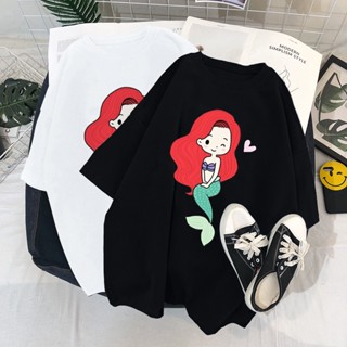 Disney Harajuku T-shirt Cute Cartoon Casual Summer Ladies Top_03