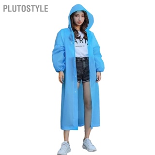 Plutostyle เสื้อกันฝน Eva แบบหนาพิเศษ แบบพกพา ใช้แล้วทิ้ง สําหรับผู้ใหญ่ 150 กรัม 18 ชิ้น