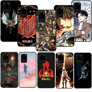 เคสโทรศัพท์ซิลิโคน TPU แบบนิ่ม ลาย AM9 อนิเมะ attack on Titan 3 สําหรับ Samsung Galaxy A14 5G A54 A34 F04 F13