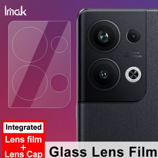 [ ฟิล์มเลนส์ + ฝาปิด ] ฟิล์มกระจกนิรภัยกันรอยหน้าจอ กันรอยเลนส์กล้อง HD สําหรับ iMak Oppo Reno 9 Pro Plus 5G Reno9 Pro+ 5G