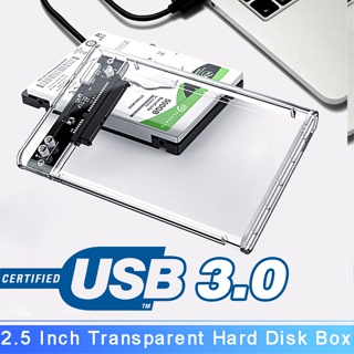 ภาพหน้าปกสินค้ากล่องใส่ HDD USB 3.0 External Box Hard Drive 2.5 กล่องใส่ฮาร์ดดิส External Hard Drive เชื่อมต่อคอมพิวเตอร์ ,SmartTV ซึ่งคุณอาจชอบสินค้านี้
