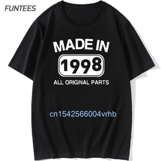 [In Stock] Vintage T-shirt made In 1998 all pieces original clothing birthday gift design cotton Retro T-shirts Man_03