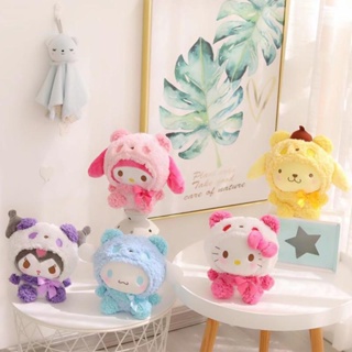 จี้ตุ๊กตา Sanrio My melody Kuromi Cinnamoroll Hello Kitty ของเล่นคริสต์มาส สําหรับเด็กผู้หญิง