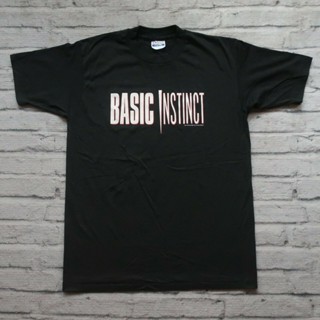 New Design Custom Printing Basic Instinct Tshirt Shirt Tee Movie 1992 Summer Short Sleeves Gift_03