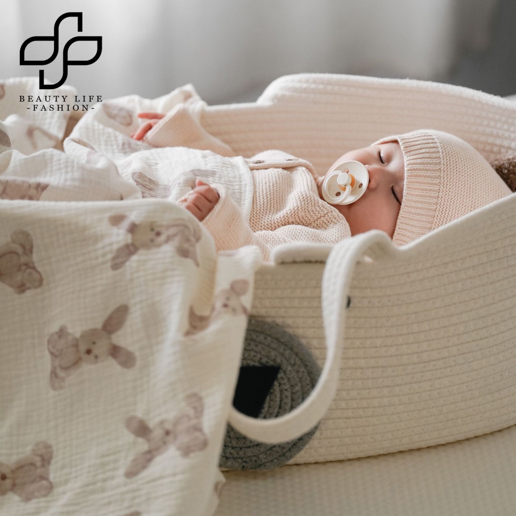 beautylifefashion-ผ้าห่มนอนเด็ก-ระบายอากาศ-ใช้ประจําวัน-ผ้าห่มเครื่องปรับอากาศ-ทารก-นอน-โยน-ผ้าห่ม-พิมพ์ลายการ์ตูน