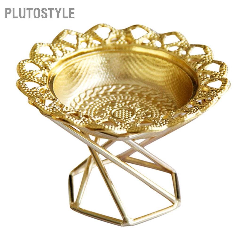 plutostyle-เชิงเทียนโลหะขาสูงฐานมั่นคงสีทองเชิงเทียนที่สวยงามสำหรับตกแต่งบ้านงานแต่งงาน